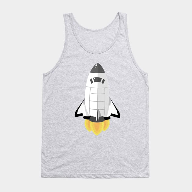 Space Shuttle Tank Top by MakeitSpace